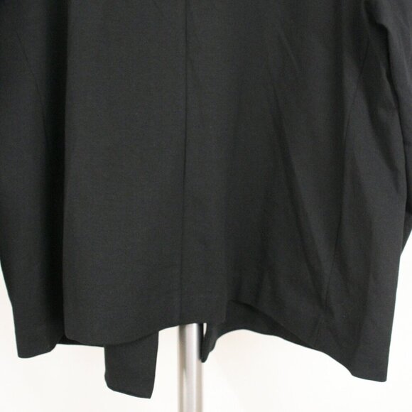 Eileen Fisher Black Cotton Blend Easy Fit Washable Ponte Blazer Sz 2X - 3X*** - Picture 11 of 14